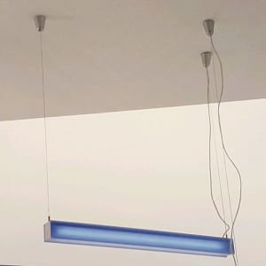 Mat blauwe Plafondlamp 21W