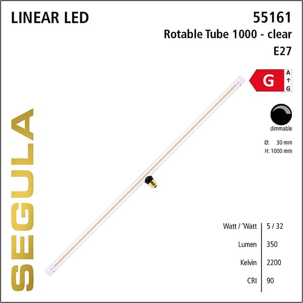 55161 LED Filament Leuchtmittel Linienlampe S14s S14d