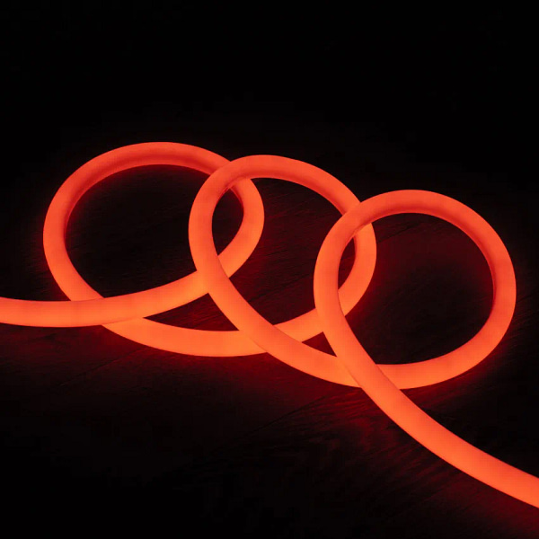 ronde flexibele neon led strip 360 220v ac 120 ledm in oranje