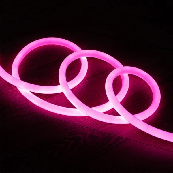 ronde flexibele neon led strip 360 220v ac 120 ledm in rose
